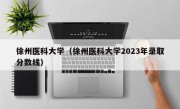 徐州医科大学（徐州医科大学2023年录取分数线）